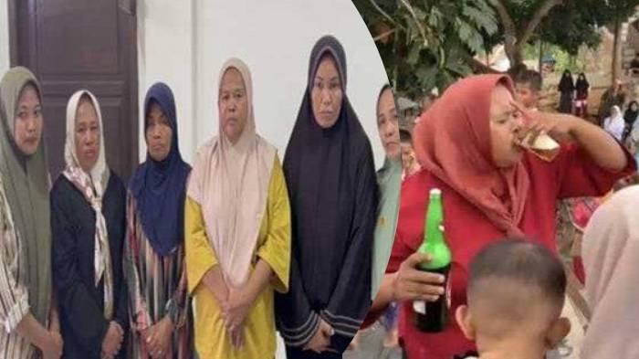 Emak-Emak Viral Minum Minuman Keras Dampak Sosial